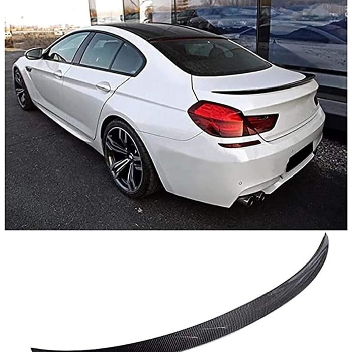 Автомобільний задній спойлер для BMW 6 Series M6 F06 640I 650I 640D 2012-2019, Спойлер багажника заднього багажника автомобіля, Тюнінг заднього крила, Автомобільні аксесуари