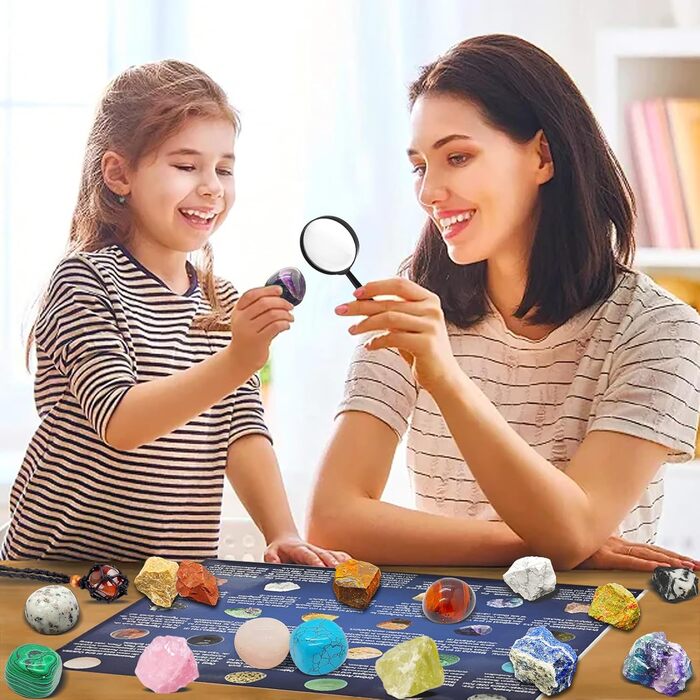 Адвент-календар modun 2025 Самоцвіти та мінерали, для колекціонерів