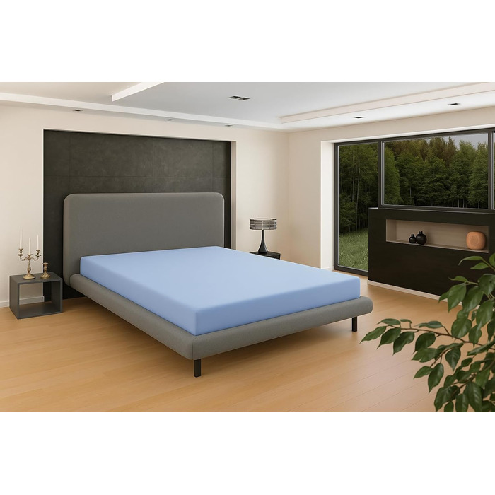 Матрац Sleepling 90x200 Basic 20, комфортний пінопластовий матрац, згортається в рулон, рівень жорсткості 2, виготовлено в ЄС, можна прати при 40 градусах, стандарт Oeko-Tex 100 90 x 200 см - h2