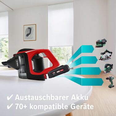 Акумуляторний пилосос Bosch Unlimited Gen2 Series 8 ProAnimal BCS8224PET, пилосос для шерсті домашніх тварин, без мішка, час робот