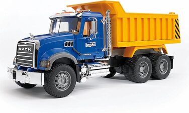 Вантажівка Mack Granite з кузовом-самоскидом - масштаб 116 вантажівка вантажівка транспортер вантажівка будівельний автомобіль будівельний майданчик, 02815 -