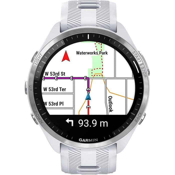 Годинник Garmin Unisex Forerunner 965 Titan, колір кам&39яно-біло-світло-сірий, один розмір Casual