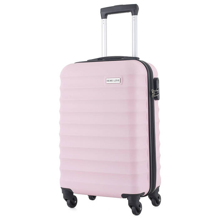 Валіза Semi Line 20' (S) Pink Cream (T5632-1)