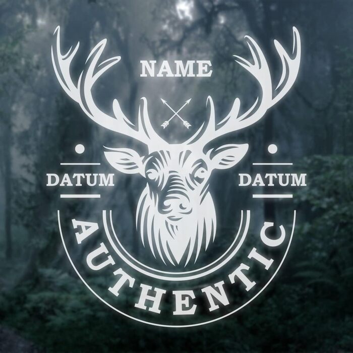 Подарунковий набір із гравіюванням для термосів - Термос з нержавіючої сталі 150 мл з гравіюванням - Включає пляшку Jgermeister 350 мл та гравіровану дерев&39яну коробку - Подарунок на День батька для тата - Колір Олень