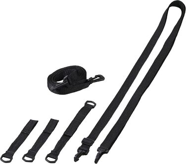 Вітрозахист Schneider для консольних парасольок, 313-00, чорна поліестерова стрічка, 0,09 кг, 273 x 2 x 0,2 см, антрацит