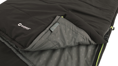 Спальний мішок Outwell Contour Reversible/+2°C Midnight Black Right (230382)