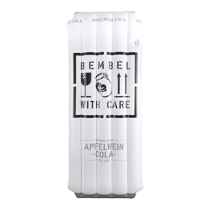 Надувний матрац для басейну - Дизайн банка з яблуком, вином та коли