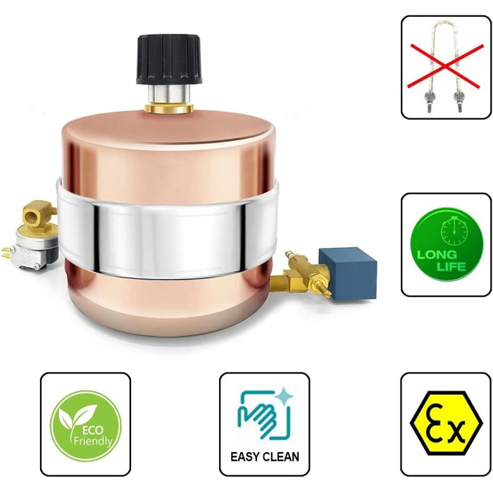 Професійна парова праска Прасувальна система GV06 INOX з нержавіючої сталі Професійна праска та антинакип Енергетичний клас A з ен