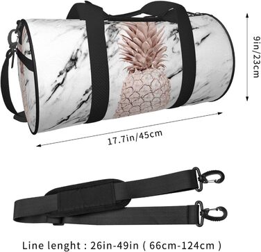 Дорожні сумки з мармуровим та рожево-золотим малюнком, спортивні сумки для фітнесу, велика сумка для подорожей та покупок, сумки на нічліг та на вихідні для чоловіків та жінок