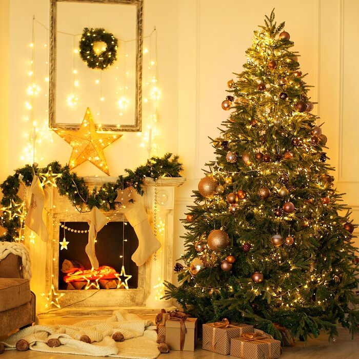 Світлодіодних казкових вогнів акумулятор з таймером, 3M 30 світлодіодних мідних дротяних казкових вогнів в приміщенні, казкові вог