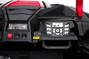 Дитячий електромобіль UTV XXL 24V 2 шт. місцевий, червоний, електромобіль для дітей 2 шт. місцевий, шкіряні сидіння, 2 двигуни по