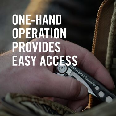 Багатофункціональний ніж Skeletool KB, маленький, легкий і компактний, чорний