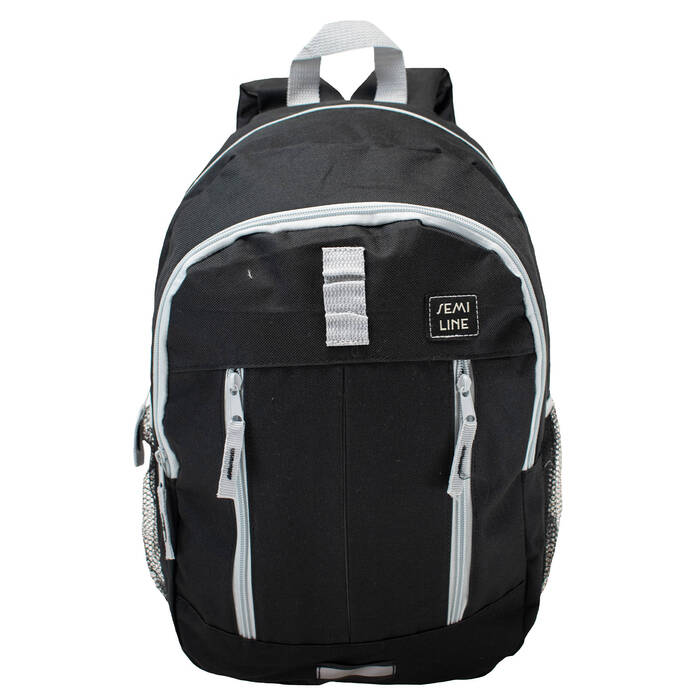 Рюкзак міський Semi Line 20 Black/White Elements (J4923-1)