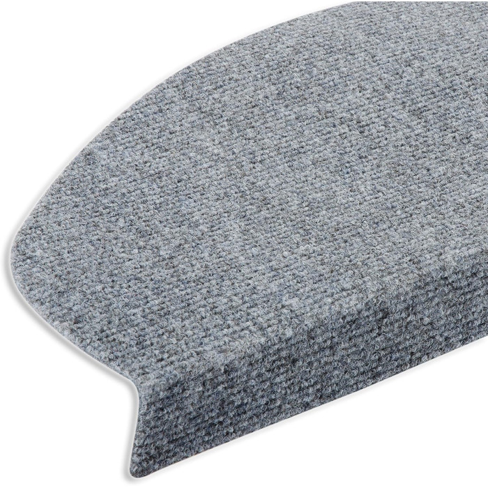 Килимки для сходів з текстильного волокна casa pura для внутрішнього використання - 15 шт. Самоклеючий захист для сходів, килимок