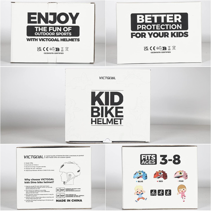 Велосипедний шолом дитячий для їзди на велосипеді Милий мультфільм 3D розроблений дитячий шолом для велосипеда скейтборду роликови