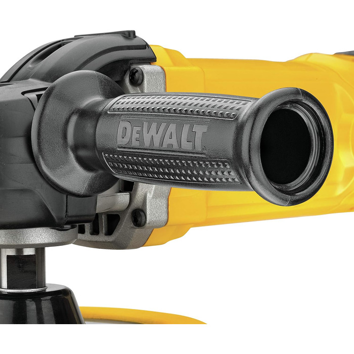Полірувальна машина DEWALT 180 мм DWP849 шт. (1250 Вт, ідеально підходить для полірування кузовів і металоконструкцій, 2-ступінчас