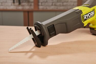 Безщіткова акумуляторна пила RRS18CBL-0, довжина ходу 16 мм, швидкість холостого ходу 3 000 хв-1, компактна конструкція, без акуму