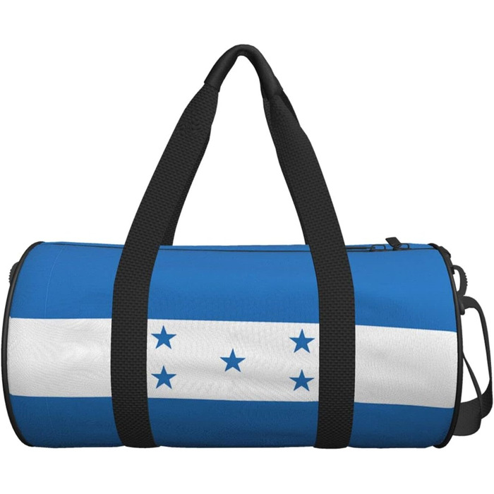Спортивна сумка з прапором Гондурасу для фітнесу та подорожей, велика дорожня сумка для чоловіків та жінок, ідеальна для нічного перебування та вихідних