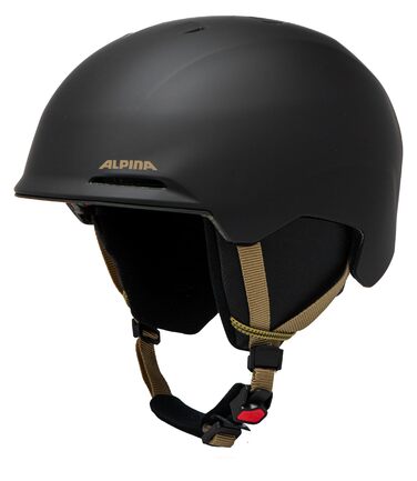 Лижний шолом ALPINA CARNIA для жінок та чоловіків легкий лижний та сноубордичний шолом, чорний Prosecco, розміри 55-59