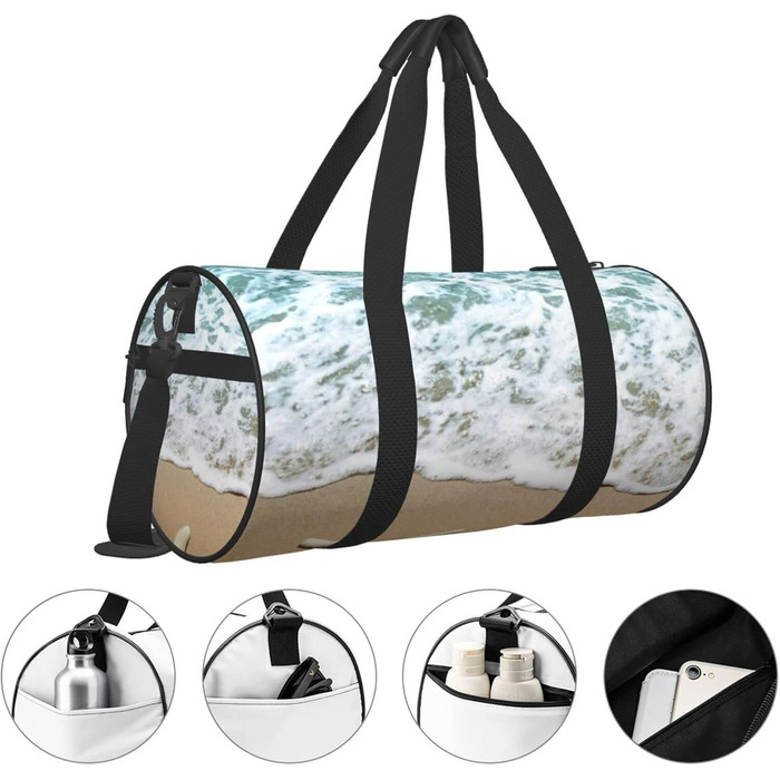 Дорожня сумка-мішок, ідеальна для пляжу, спорту та відпочинку (унісекс)