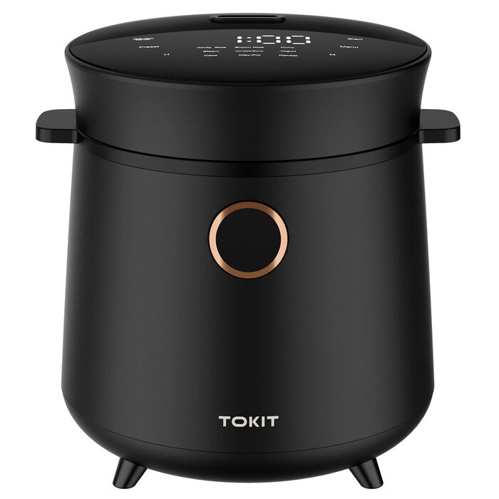 Компактна рисоварка TOKIT R1 на 1,5 л для 1-2 осіб, міні-мультиварка