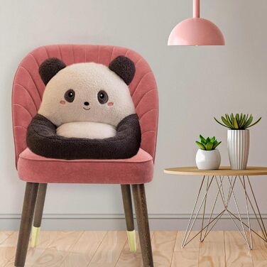 Диван з підлокітниками, дизайн панди, сидіння-підтримка для плюшевих іграшок, плюшеве крісло для дітей, плюшеве крісло, диван для дітей, м&39яке крісло-підтримка для тварин, дизайн панди