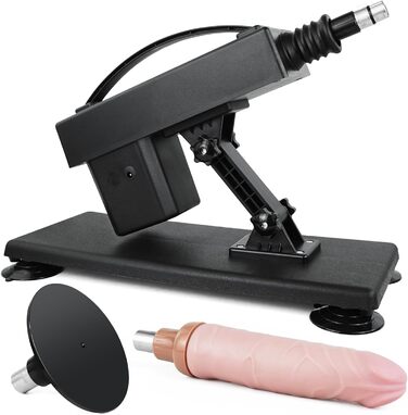 Автоматична секс-машина HIMOOX, з фалоімітатором та присоском, регульована