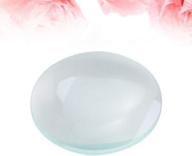 Подвійні опуклі лінзи UKCOCO Подвійні опуклі лінзи Подвійні опуклі дзеркала Один бульбашковий скляний ефект egfect дзеркальна плівка Телескоп Опукла лінза 50 мм опуклий скляний купол Комплект збільшувального скла Френеля студент