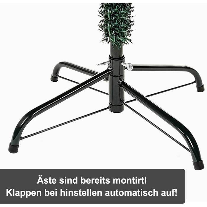 Штучна ялинка з ефектом сніга 160 см Homewit