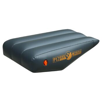 Надувний матрац для автомобіля - Ліжко на передньому сидінні автомобіля, Надувна подушка для автомобіля Надувна передня подушка для автомобільного матраца, Водонепроникний товстий надувний матрац з ПВХ, Герметичний P12-Чорний