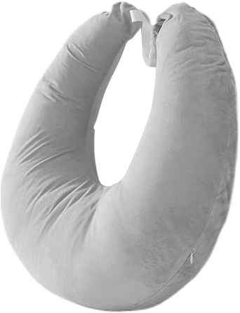 Подушка підлокітника, м&39яка U-подібна подушка для читання, ергономічна підставка для дивана, плюшевий дизайн з тканини, в&39язана гачком подушка, ліжко для роботи, в&39язання гачком, дорослих, дітей, перегляду телевізора