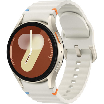 Розумний годинник Samsung Galaxy Watch7, фітнес-годинник, фітнес-трекер та трекер активності, 40 мм, Bluetooth, кремовий, вкл. 36-місячну гарантію виробника, кремовий чохол 40 мм, Bluetooth S/M - для обхвату 130-180 мм