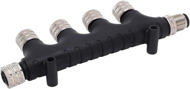 Багатопортовий Т-конектор NMEA 2000, 4-портовий багатопортовий Т-конектор NMEA 2000, 5-контактний магістральний кабель, 4-портовий багатопортовий T-кінцевий термінал для lowrance мереж