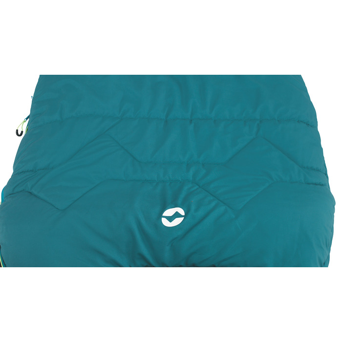 Спальний мішок Outwell Pine Prime/-1°C Turquoise Left (230345)