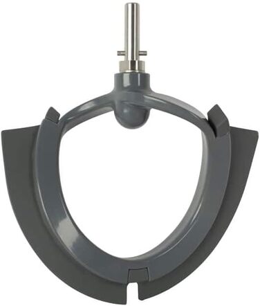 Аксесуар для кухонних комбайнів Kenwood, насадка-мішалка для приготування холодних і гарячих страв, в т.ч. змінне гумове крило, підходить для машин kMix Single, 500