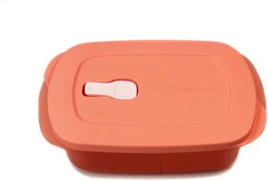 Мікрохвильова піч Tupperware CrystalWave 1 л, лосось, з роздільником Micro Micro Crystal Wave Plus Fix