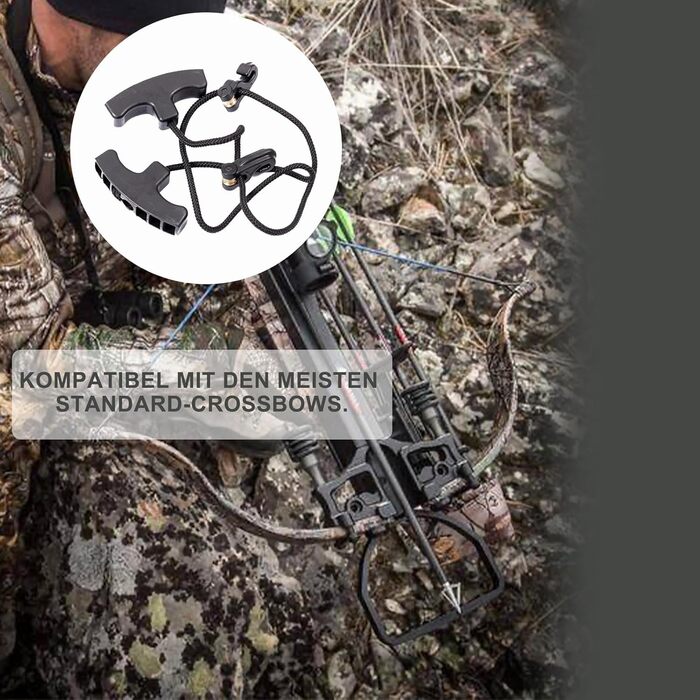 Натяжний пристрій для троса арбалета KURUGEILI, чорний