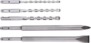 Набір перфораторів Metabo KHE 2245 вкл. набір свердел/зубил SDS-plus SP 5 шт.