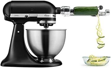 Кухонні комбайни KitchenAid CLASSIC 4.3 л з відкидною головкою двигуна, 4,3 л, чорний чорний одинарний