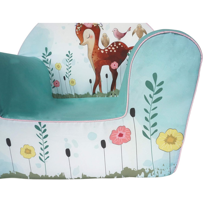 Дитяче крісло Fawn, бірюзове, 68352 -