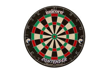 Мішень для дартсу Unicorn Easy Score Тренажер для початківців Contender Fun Learning 2 шт. більша висота та подвійний Дошка для дартсу з сизалевої щетини для змагань Круглий дріт-павук