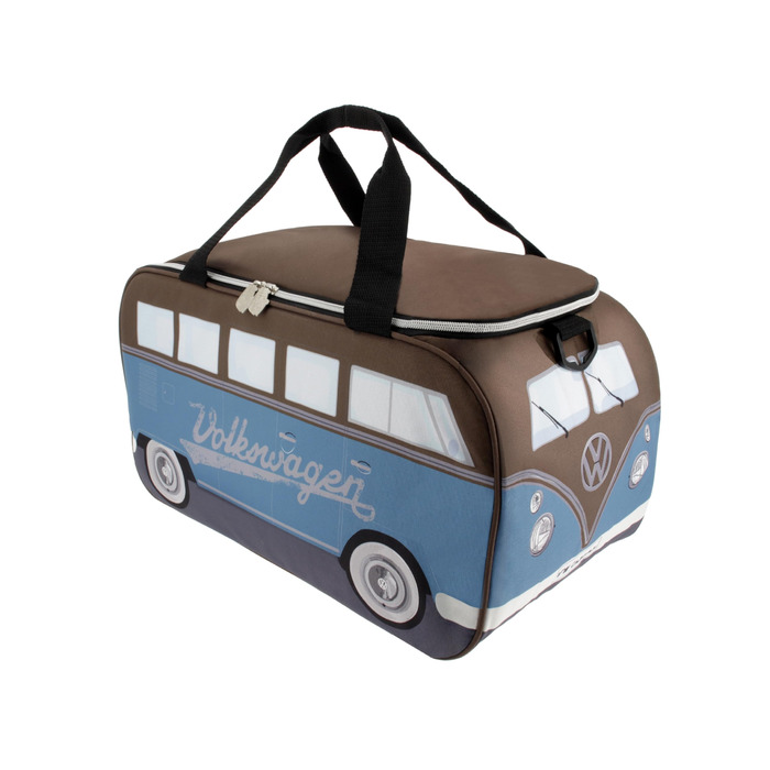 Колекція BRISA VW - Термосумка Volkswagen у кемпері T1 Bulli Bus, колір Бензин/Коричневий