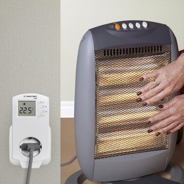 Вставний термостат TROTEC BN30, термовимикач для інфрачервоного опалення, кімнатний термостат, 5-30 C