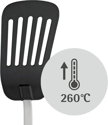 Шпатель пластиковий 32,2 см, нержавіюча сталь Cromargan частково матова, пластикова передня частина, можна мити в посудомийній маш