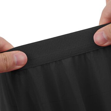 Чоловіча сітчаста мініспідниця JIAHG, чорна, універсальний розмір