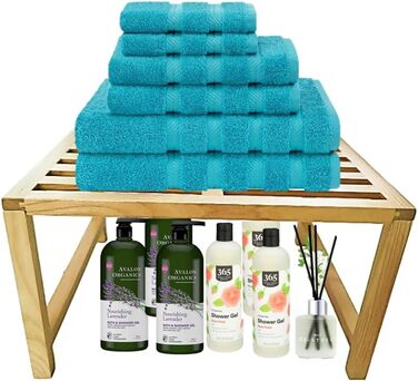 Кухонна полиця Yisen, кухонний органайзер, тримач для спецій, штабелюється, органайзер для полиць з масиву ясена для кухні, для ванної кімнати (комплект з 2 шт.)