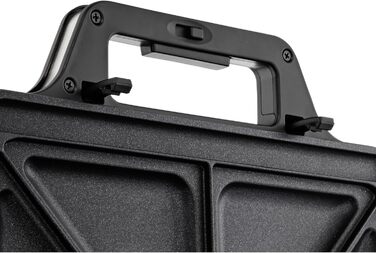 Сендвіч-машина WMF Lono, тостер для сендвічів, для 2 стандартних або XXL тостів, 2-ступінчасте регулювання висоти для більшої начинки, матова нержавіюча сталь