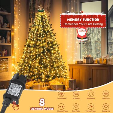 Світлодіодні ялинкові вогні 3 м Gcstnn