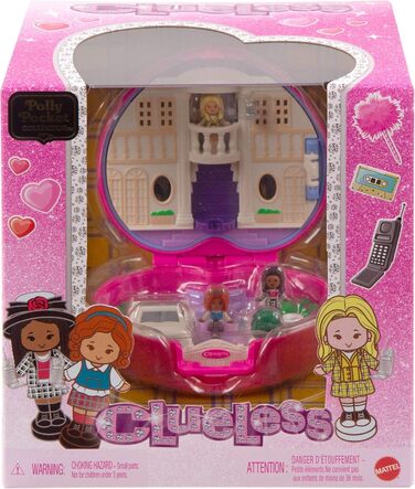 Колекційний набір ляльок Polly Pocket x Clueless Фіолетовий