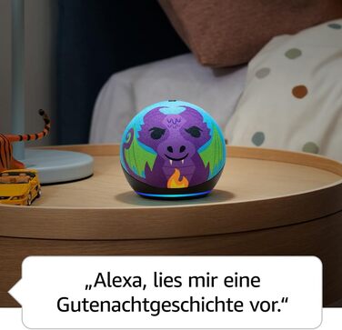 Останнє покоління) Kids Розумний динамік Wi-Fi і Bluetooth із Alexa Включено 1 рік вмісту Storeo Kids дизайн сови